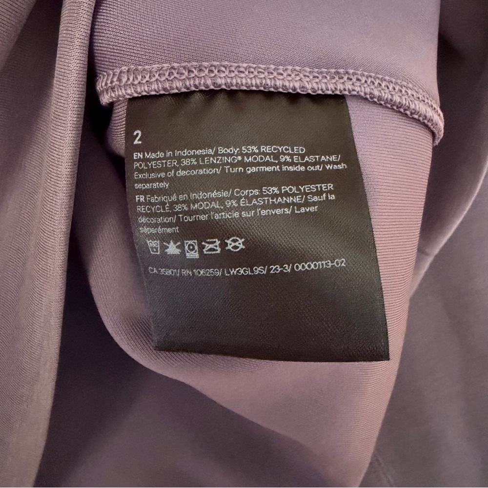 Lululemon Lavender oversized crewneck sweatshirt in size 2 - Picture 7 of 7